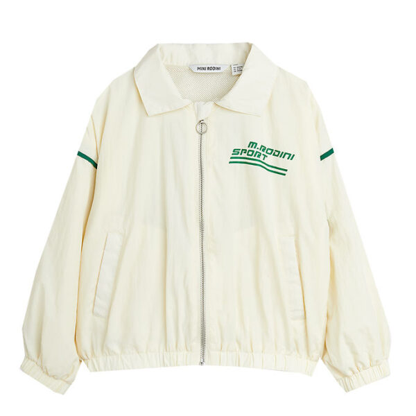 Mini Rodini Jakke - Weight Lifting - Offwhite