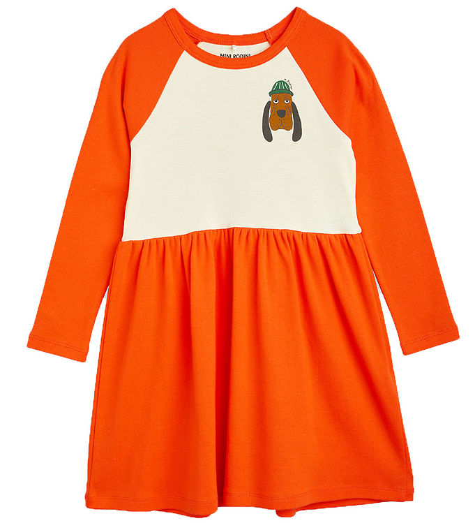 Mini Rodini Kjole - Bloodhound - Rød Mini Rodini Kjole - Bloodhound - Rød