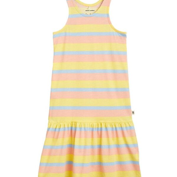 Mini Rodini Kjole - Pastel Stripe - Multi