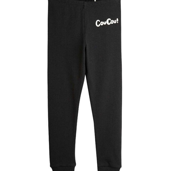 Mini Rodini Leggings - Rib - Coucou - Sort