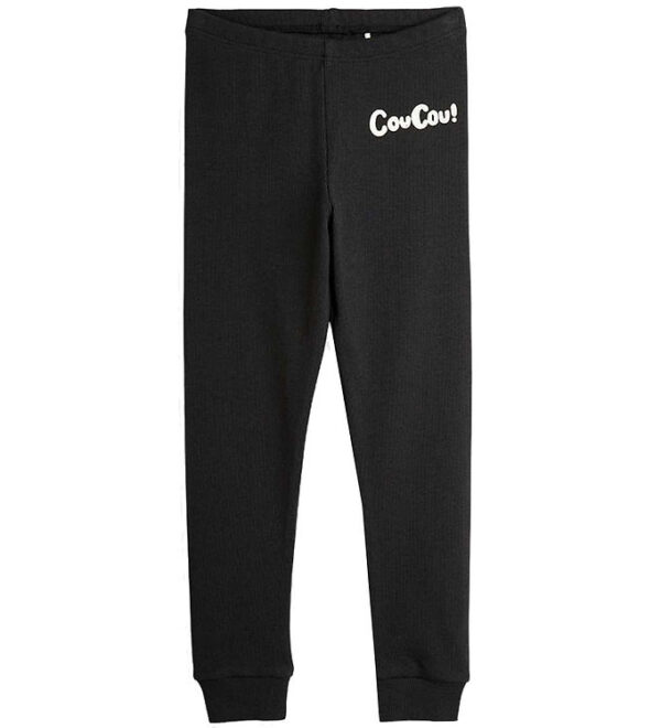Mini Rodini Leggings - Rib - Coucou - Sort