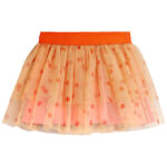 Mini Rodini Nederdel - Tyl - Pink m. Prikker