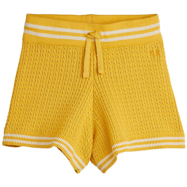 Mini Rodini Shorts - Strik - Gul
