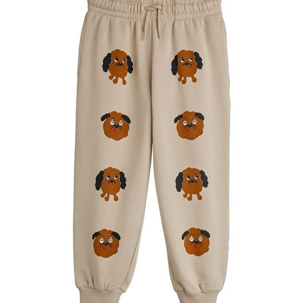 Mini Rodini Sweatpants - Doggies - Beige