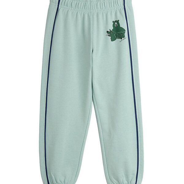 Mini Rodini Sweatpants - Lysegrøn m. Vilde Dyr