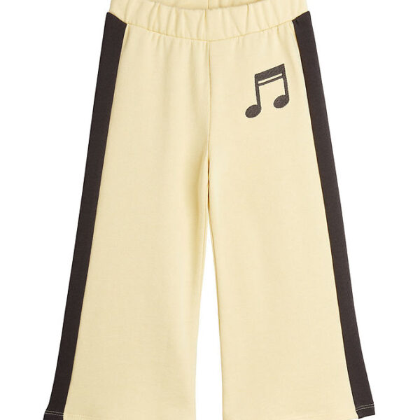 Mini Rodini Sweatpants - Note - Lysegul m. Brun