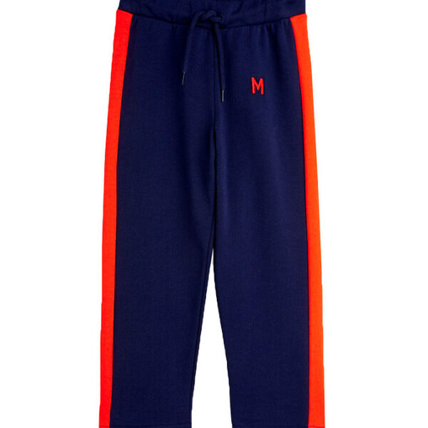 Mini Rodini Sweatpants - Panel - Blue