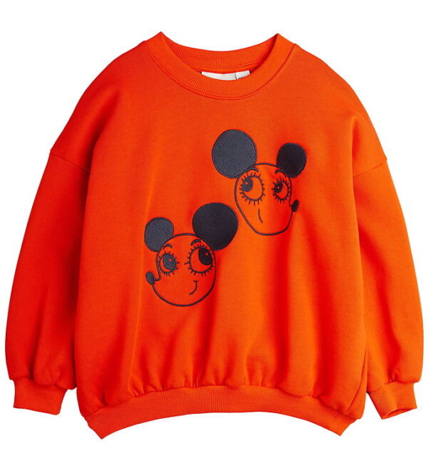 Mini Rodini Sweatshirt - Ritzratz - Rød Mini Rodini Sweatshirt - Ritzratz - Rød