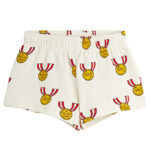 Mini Rodini Sweatshorts - Medals - Beige