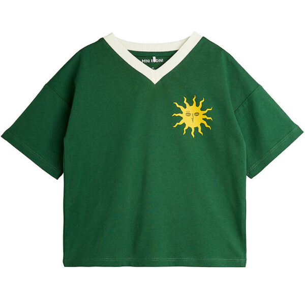 Mini Rodini T-shirt - Grøn m. Sol