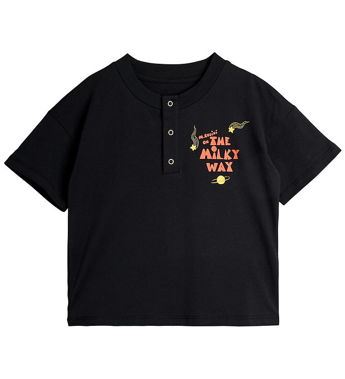 Mini Rodini T-shirt - The Milky Way - Sort