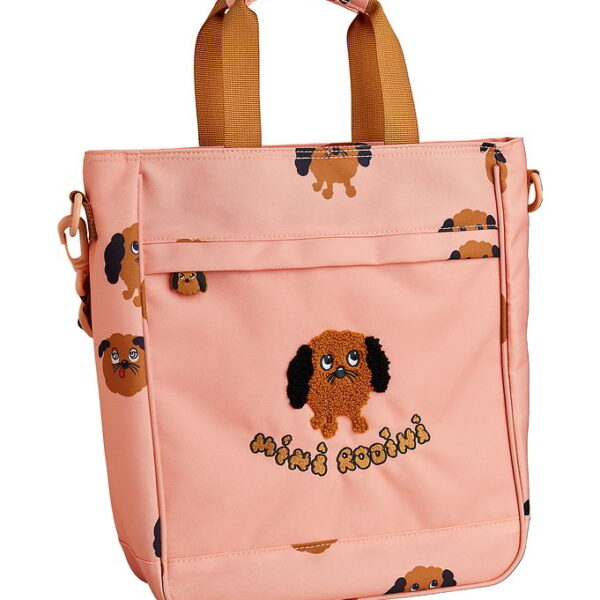 Mini Rodini Taske - Doggies - Pink