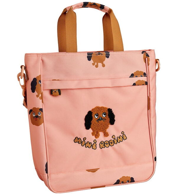 Mini Rodini Taske - Doggies - Pink