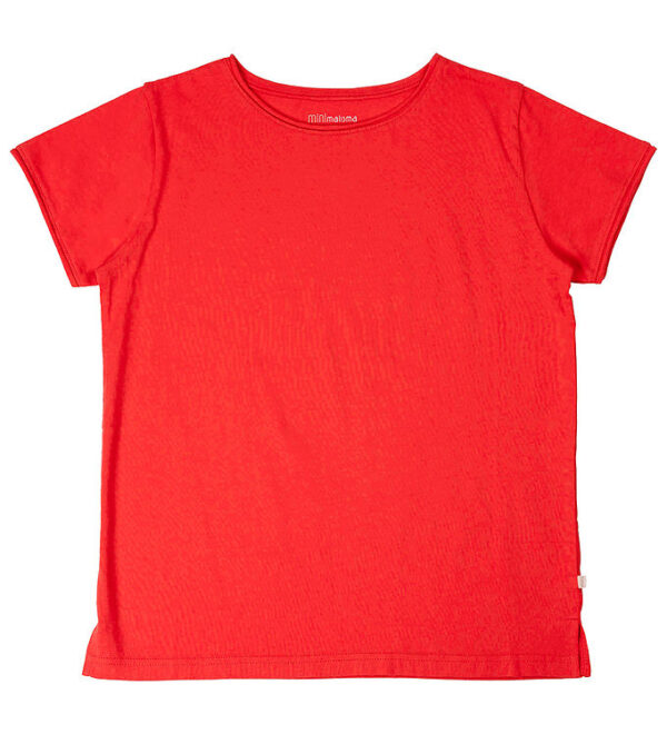 Minimalisma T-shirt - Lin - Scarlett Minimalisma T-shirt - Lin - Scarlett