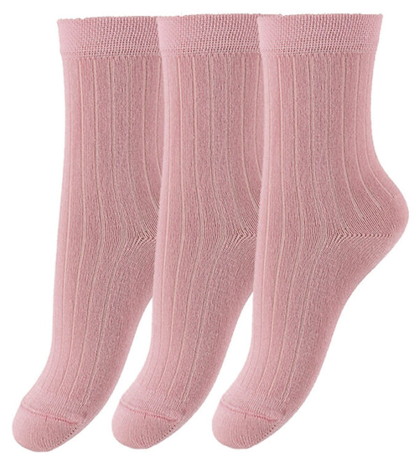 Minipop Strømper - Bambus - 3-pak - Rose Minipop Strømper - Bambus - 3-pak - Rose