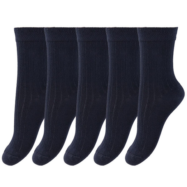 Minipop Strømper - Bambus - 5-pak - Navy
