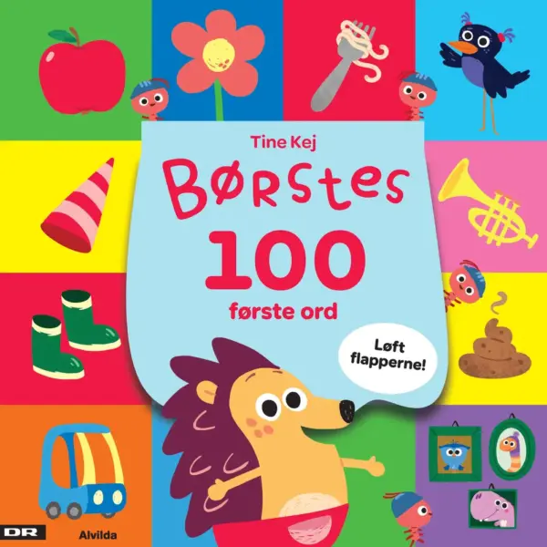 Minisjang - Børstes 100 første ord-Løft flapperne