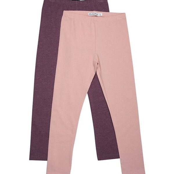 Minymo Leggings - 2-Pak - Misty Rose