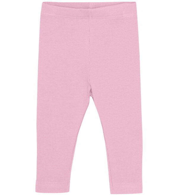 Minymo Leggings - Rib - Light Rose