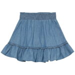 Minymo Nederdel - Chambray - Faded Denim