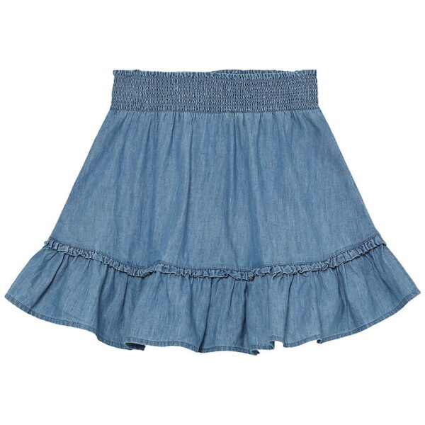 Minymo Nederdel - Chambray - Faded Denim Minymo Nederdel - Chambray - Faded Denim