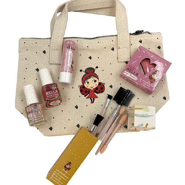 Miss Nella Sminketaske - 10 Dele - Forårspakke