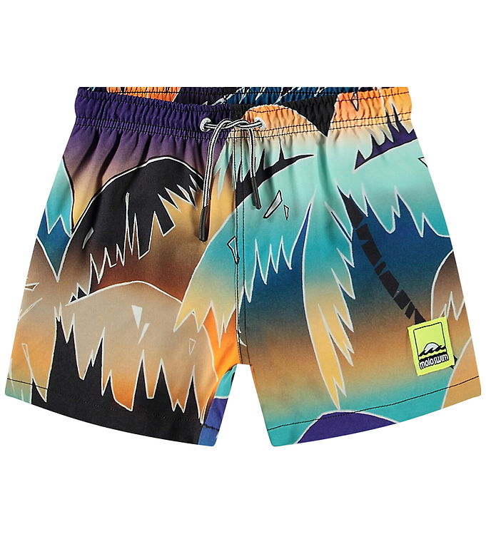 Molo Badeshorts - UV50+ - Niko - Faded Palmtrees Molo Badeshorts - UV50+ - Niko - Faded Palmtrees