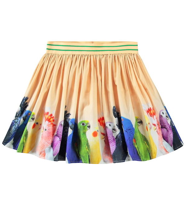 Molo Nederdel - Brenda - Rainbow Parrots Molo Nederdel - Brenda - Rainbow Parrots