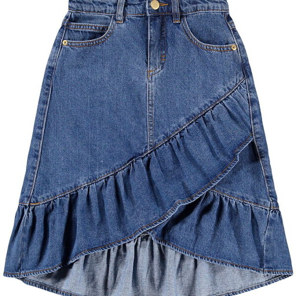 Molo Nederdel - Denim - Belinda - Mid Blue Denim