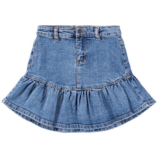 Molo Nederdel - Denim - Bridget - Washed Vintage Molo Nederdel - Denim - Bridget - Washed Vintage