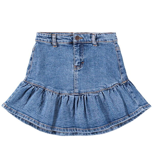 Molo Nederdel - Denim - Bridget - Washed Vintage Molo Nederdel - Denim - Bridget - Washed Vintage