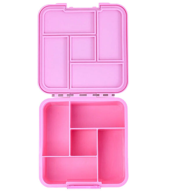 MontiiCo Madkasse m. 5 Rum - Bento Five - 980 ml - Floss m. Stic