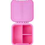 MontiiCo Snackboks m. 3 Rum - Bento Two - 500 ml - Floss m. Stic