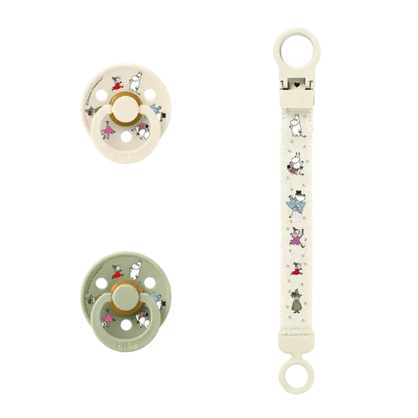 Moomin Gavesæt Latex Str 2 - Ivory/Sage