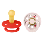 Moomins Colour Sut 2pk Latex Str 2 - Candy Apple