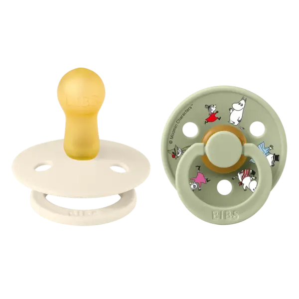 Moomins Colour Sut 2pk Latex Str 2 - Ivory