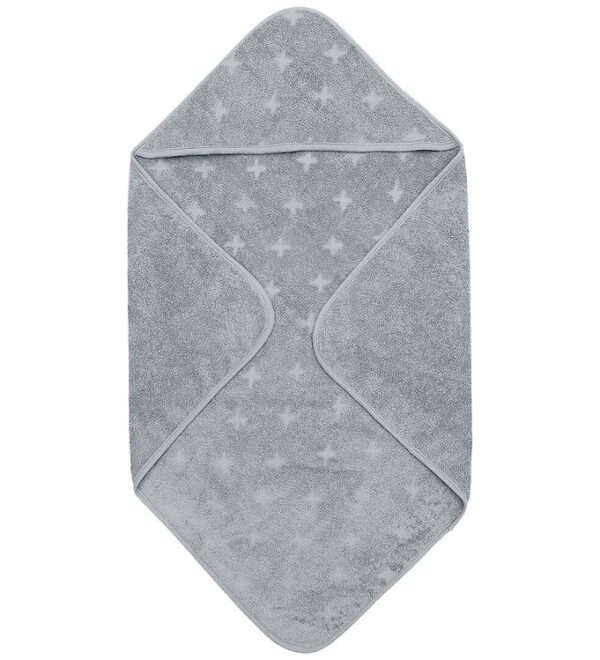 Müsli Babyhåndklæde - 70x70 - Jasmin Blue Müsli Babyhåndklæde - 70x70 - Jasmin Blue