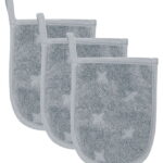 Müsli Badehandsker - 3-pak - 14x18 cm - Jasmin Blue