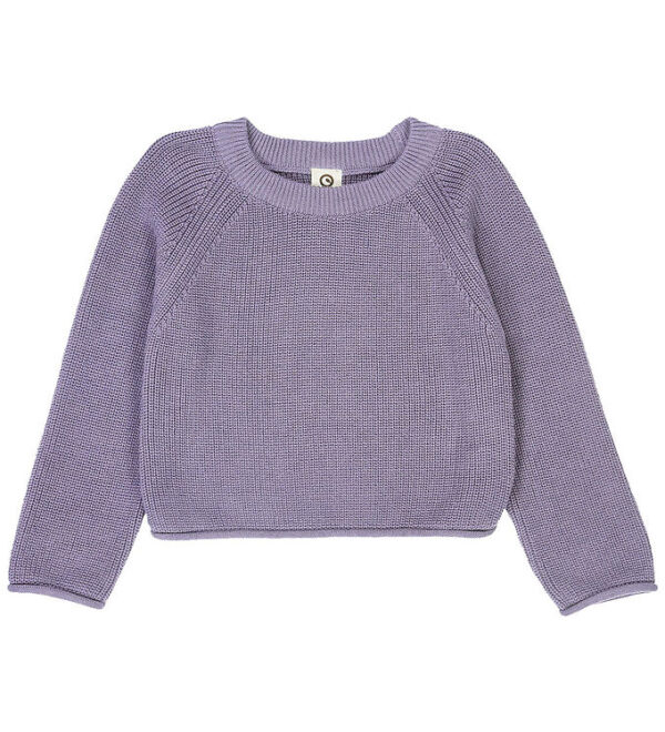 Müsli Bluse - Strik - Lilac Fog