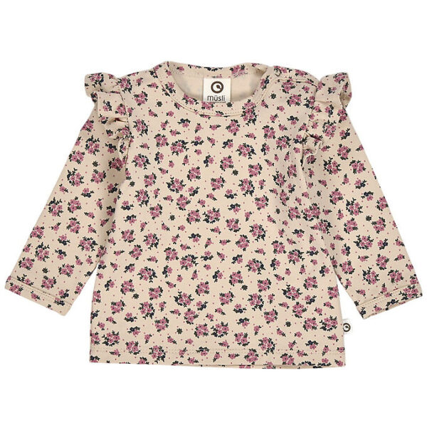 Müsli Bluse - Zinna - Oak/Nostalgia Rose/Deep Green Müsli Bluse - Zinna - Oak/Nostalgia Rose/Deep Green