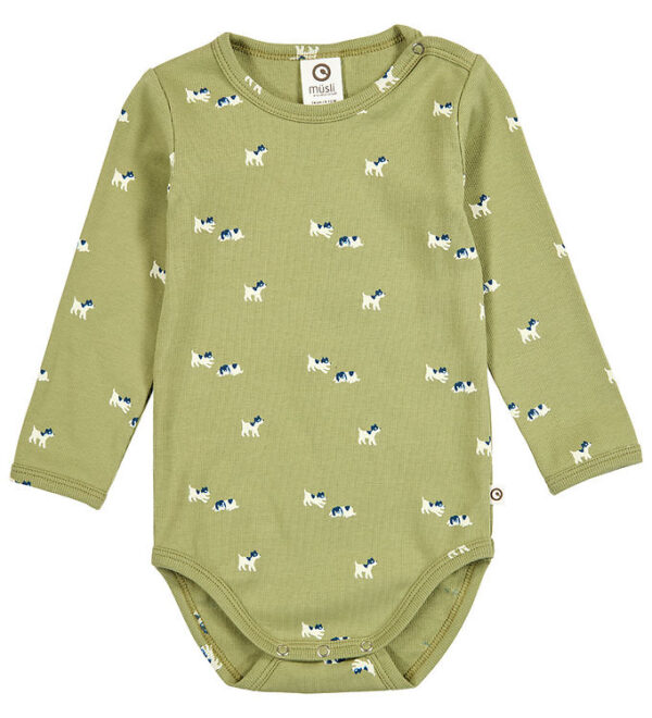 Müsli Body L/Æ - Rib - BFF - Spring/ Navy/ Tofu Müsli Body L/Æ - Rib - BFF - Spring/ Navy/ Tofu