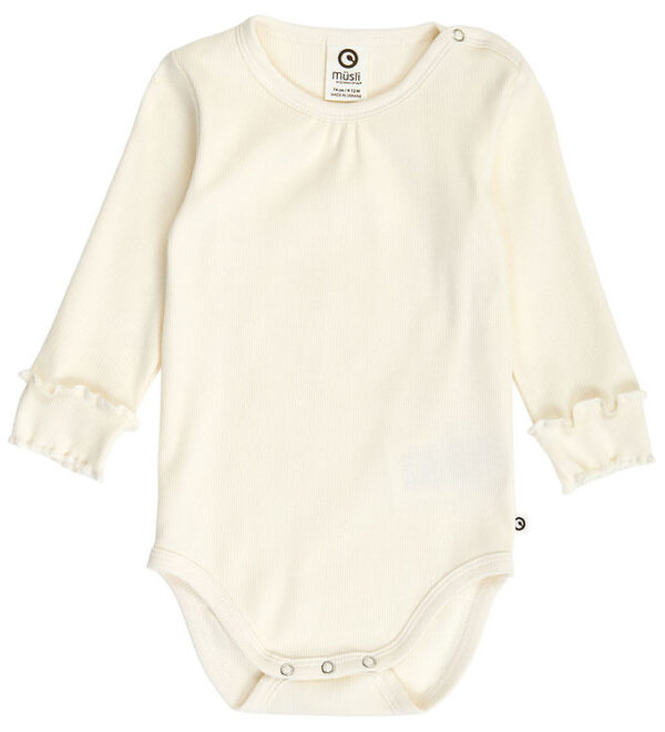 Müsli Body L/Æ - Rib - Cozy Me - Tofu Müsli Body L/Æ - Rib - Cozy Me - Tofu