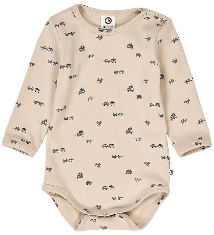 Müsli Body l/æ - Auto - Oak/Moss/Stormy Blue