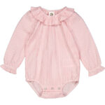 Müsli Body l/æ - Seersucker Stripe - Balsam cream/Bubblegum