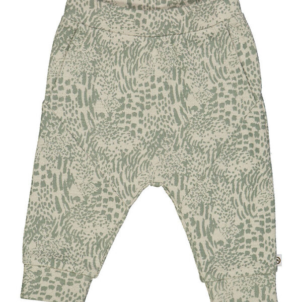 Müsli Bukser - Leopard Cut - Soft Green/Poetry Green