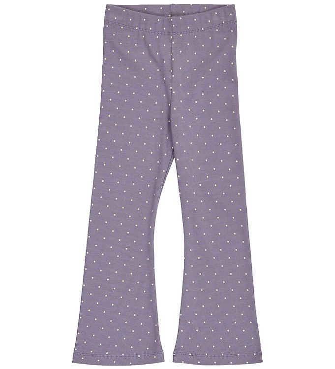 Müsli Bukser - Rib - Dot - Lilac Fog/Oak