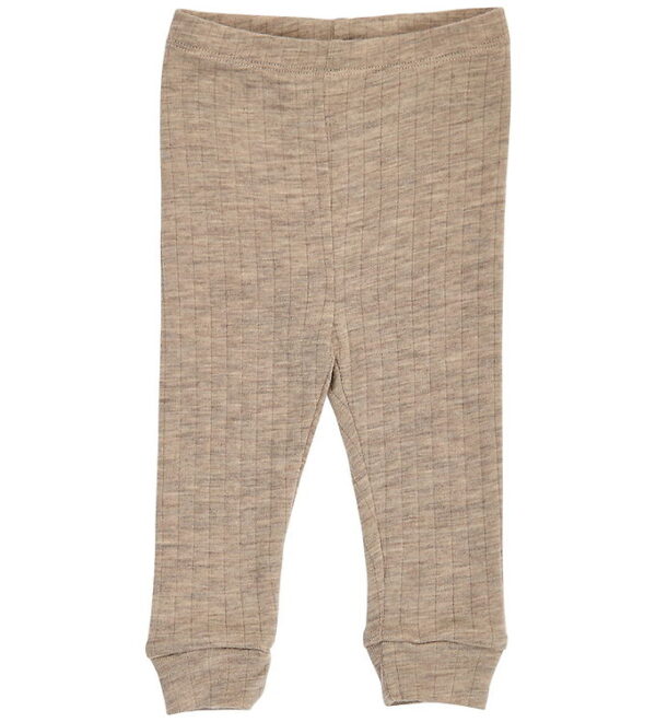 Müsli Bukser - Rib - Uld - Balsam Melange