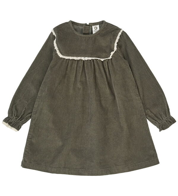 Müsli Kjole - Fløjl - Deep Green Müsli Kjole - Fløjl - Deep Green