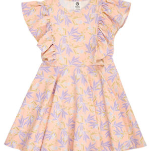 Müsli Kjole - Peony Ruffle - Peach/ Bloom/ Dream