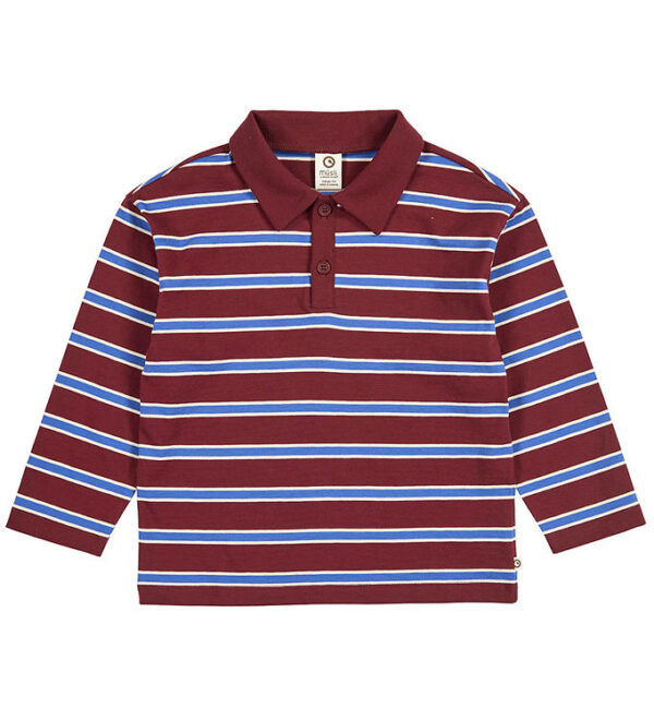 Müsli Polo - Clubhouse - Russet/ Azure blue/ Tofu